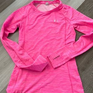 Pink underarmour longsleeve